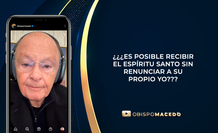 ¿¿¿ES POSIBLE RECIBIR EL ESPÍRITU SANTO SIN RENUNCIAR A SU PROPIO YO???