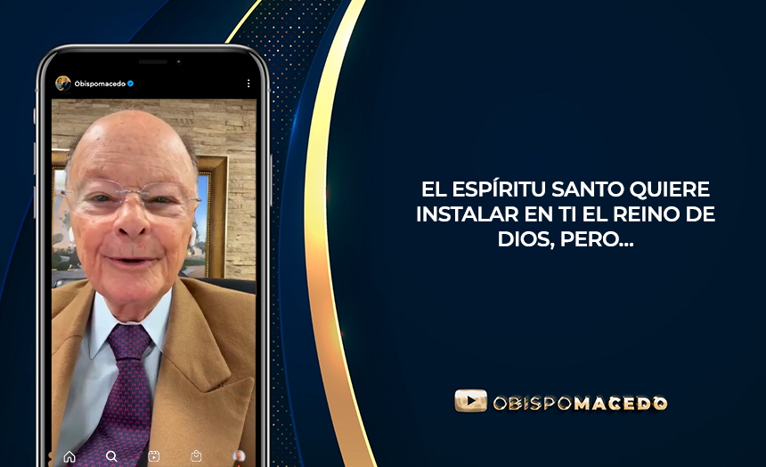 EL ESPÍRITU SANTO QUIERE INSTALAR EN TI EL REINO DE DIOS, PERO…